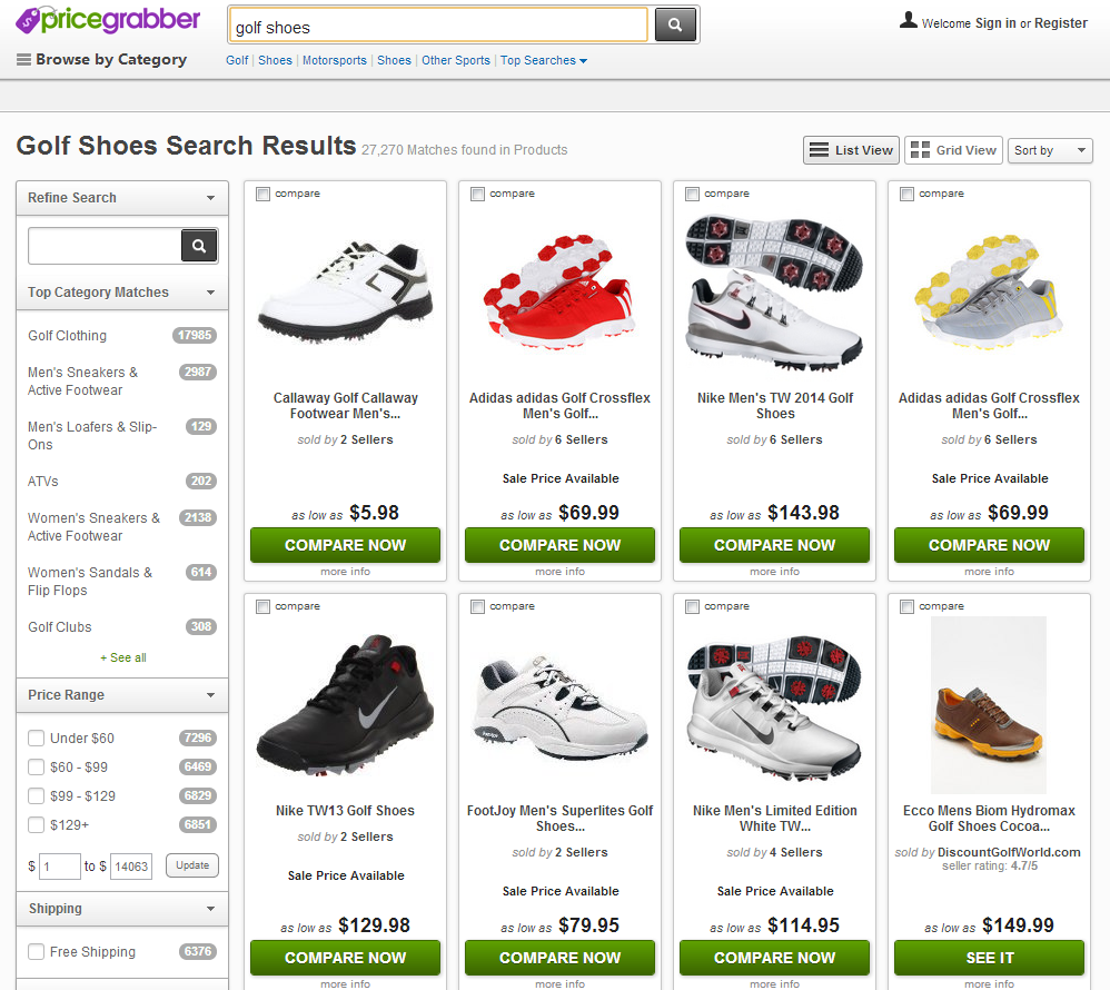 Top 7 Comparison Shopping Engines to Sell On