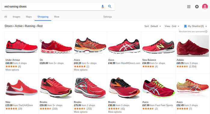 google-shopping-red-running-shoes